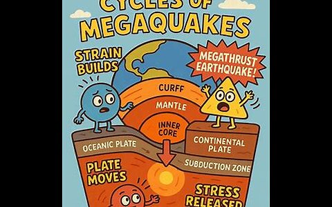 Cycles of Megaquakes and Naked Eye Novas