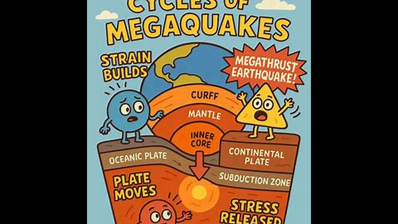 Cycles of Megaquakes and Naked Eye Novas