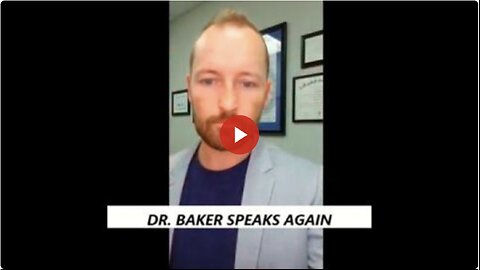 DR. BAKER SPEAKS AGAIN - STAY AWAY FROM THE VACCINATED - THIS IS THE 2021 VERSION OF LEPROSY
