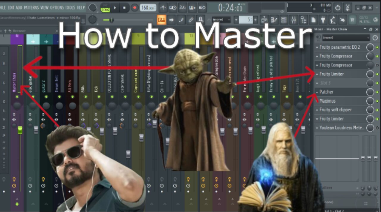 How to Arrange, Mix, and Master a trap Beat-FL Studio-*Mostly* Stock Plugins