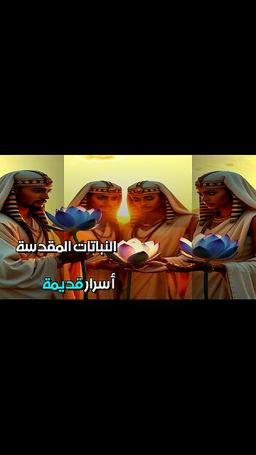 النباتات المقدسة أسرار الحضارات القديمة #مقاطع_قصيرة