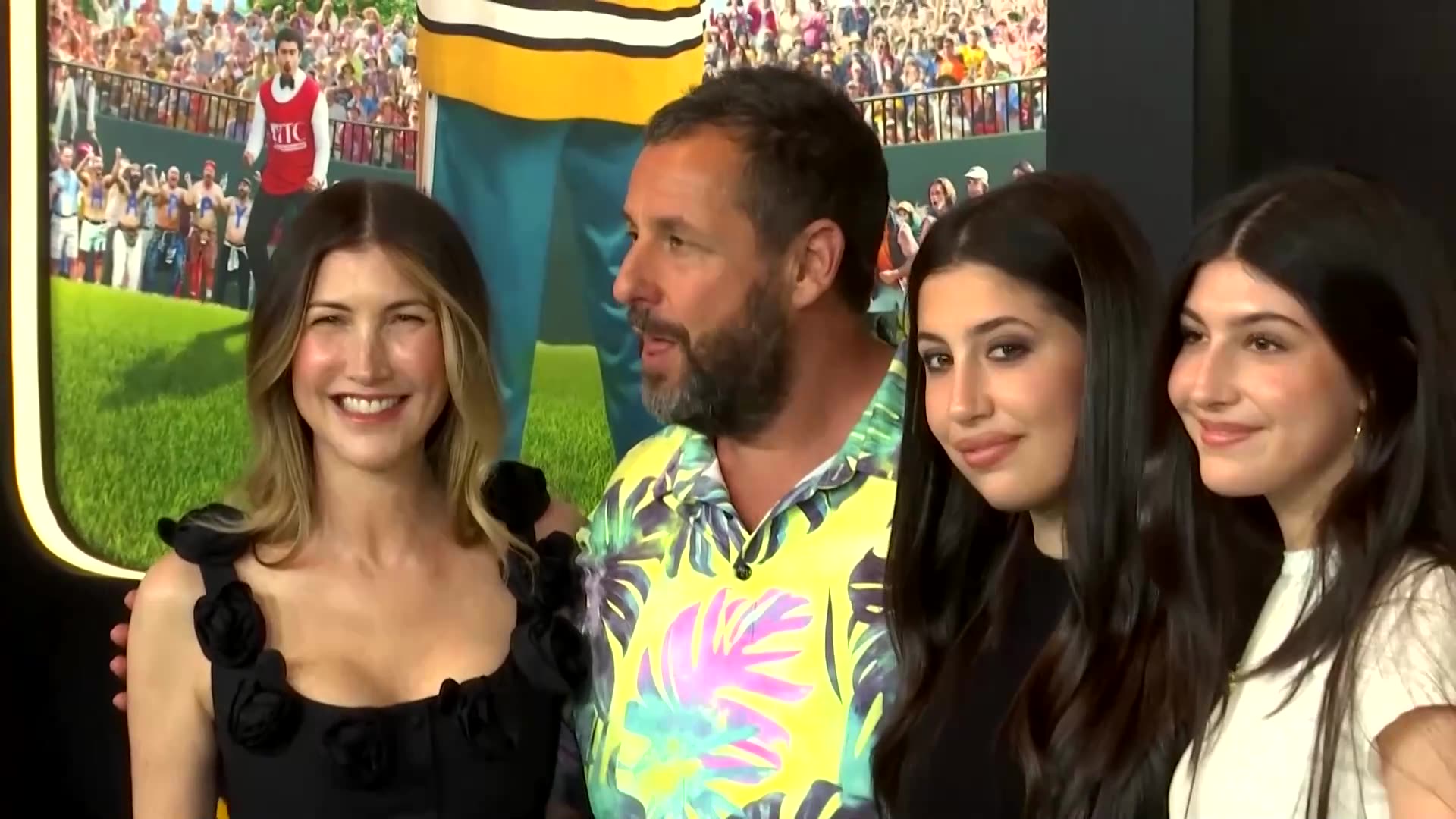 Adam Sandler reflects on working with family in Happy Gilmore 2