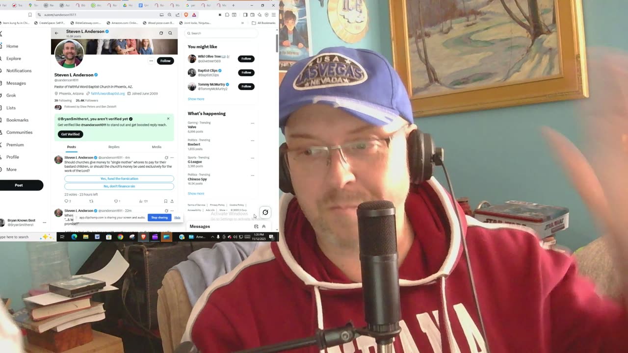 "pastor" Steven L Anderson calls single mothers "whores"..... what ?