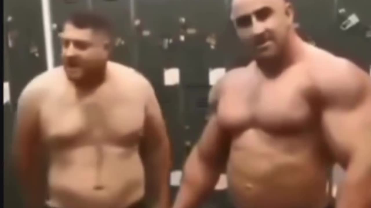 So diesel he can't touch his back