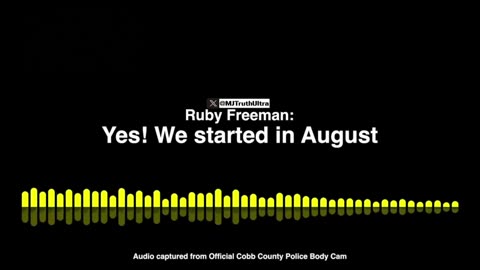 Ruby Freeman - Fulton County Georgia Election Fraud, Part 2