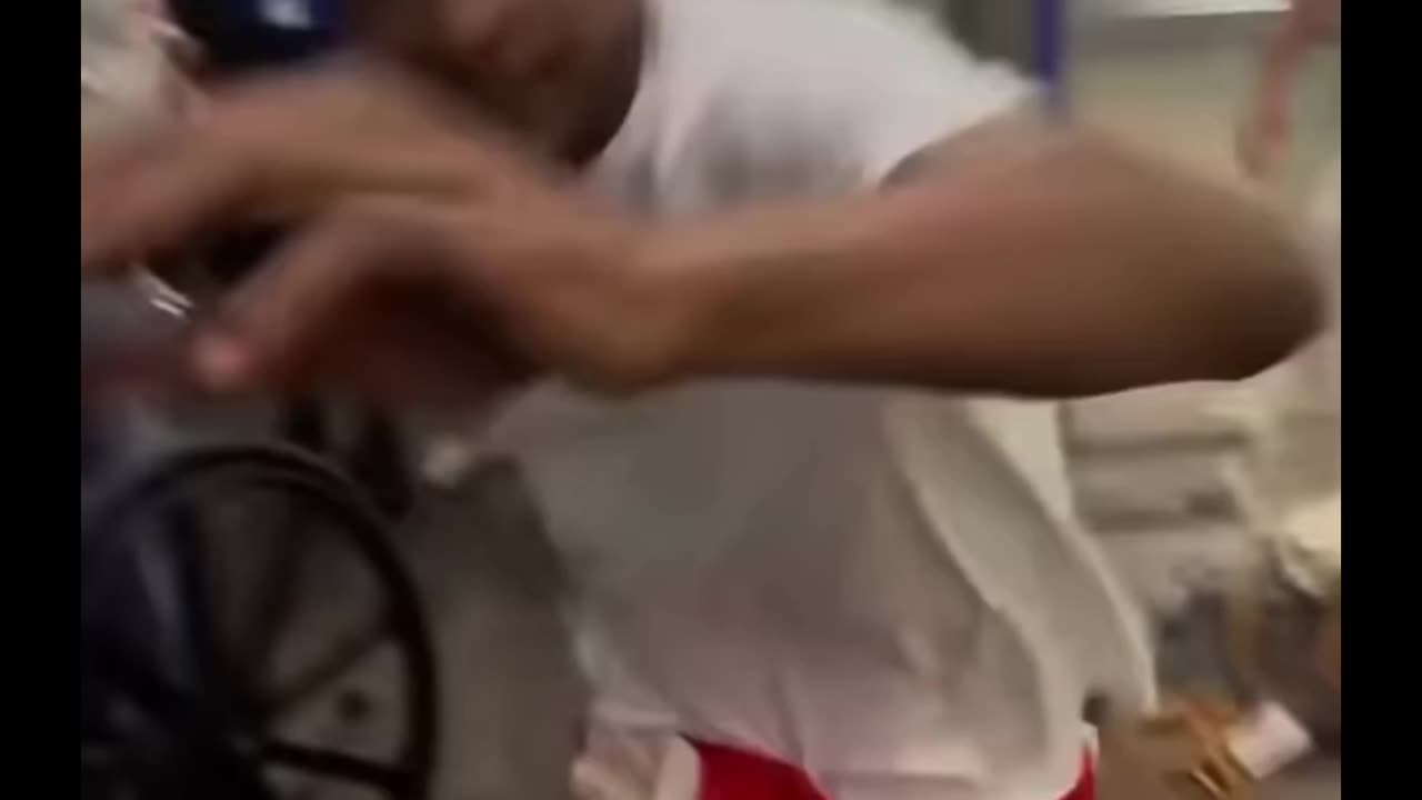 Man Nearly Knocks Himself Out at the Airport