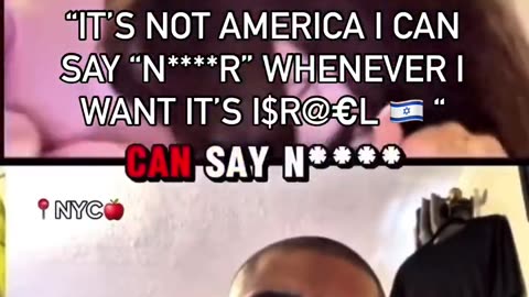 Israeli Jew tells Arab "You're an N word"