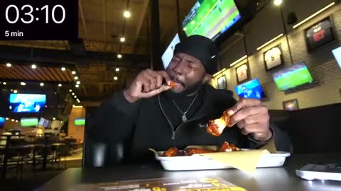 Trying the Hottest Wings at Buffalo Wild Wings!
