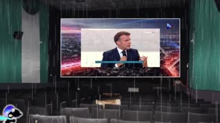 MACRON parle dans son bocal pendant que le Titanic de la République Satanique coule