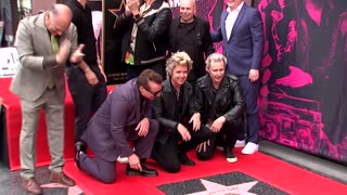"Like being at your own funeral" - Green Day gets a Hollywood star