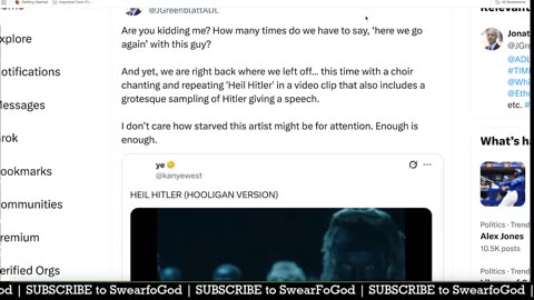 Kanye West - Heil Hitler Reaction