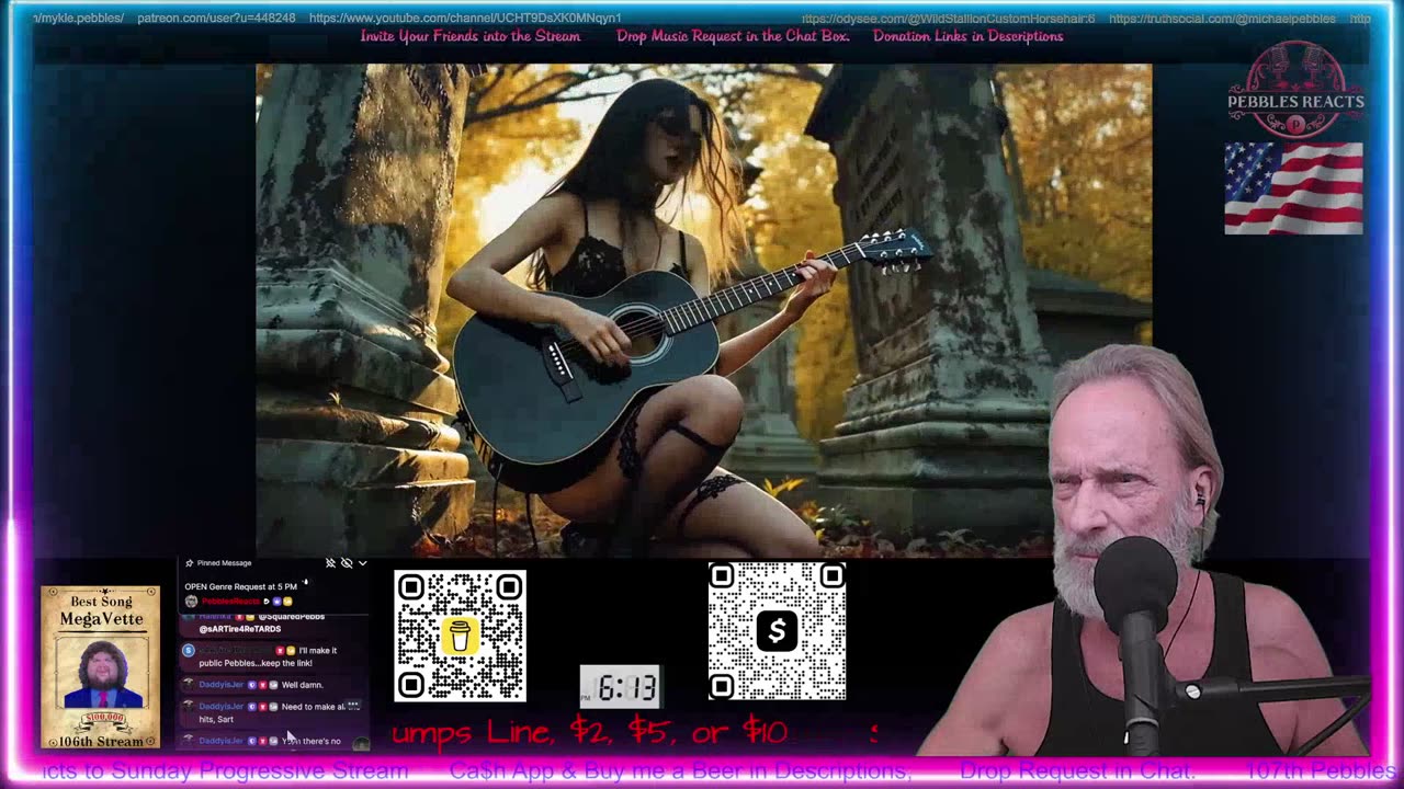 107th Pebbles Reacts, OPEN Stream