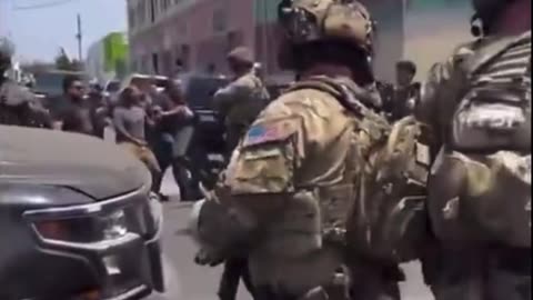 NATIONAL GUARDKT RECLAIMS L.A.