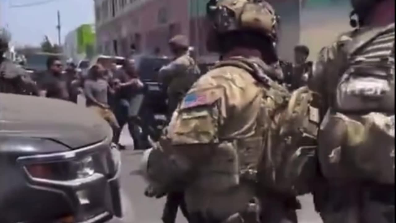 NATIONAL GUARDKT RECLAIMS L.A.