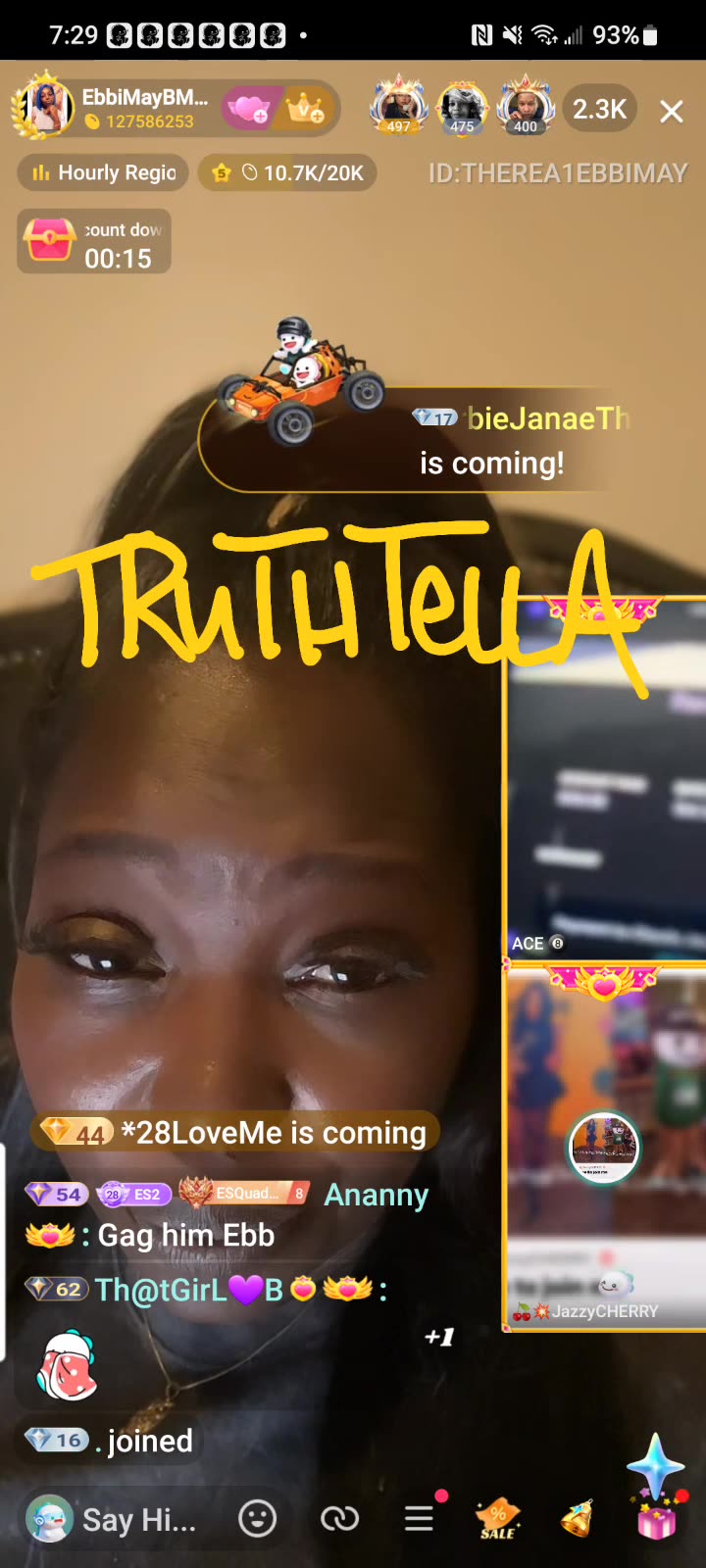 ROACH EBBIMAY SAYS QUEEN TOMIKAY IS TELLING THE TRUTH ACESOFAMOUS IS A SEX OFFENDER & SHE HAS THE RECEIPTS