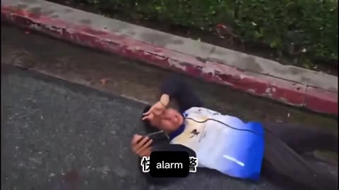 Reports from LA show protesters being physically confronted by individuals linked to CCP