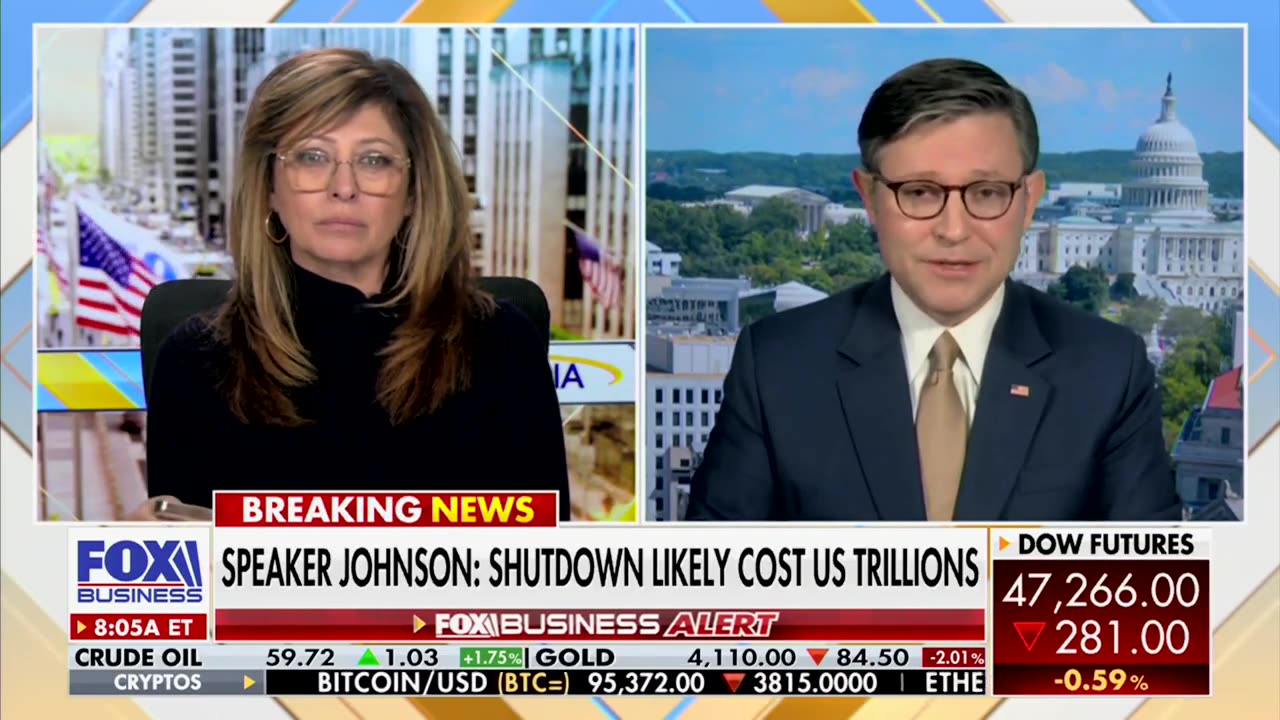 Mike Johnson Not Giving Into Democrats' Main Demand For Shutting Down Government
