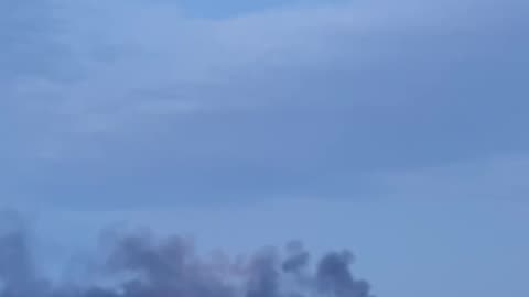 Russians in Saratov Wake Up to Massive Fires Coming from Oil Refinery