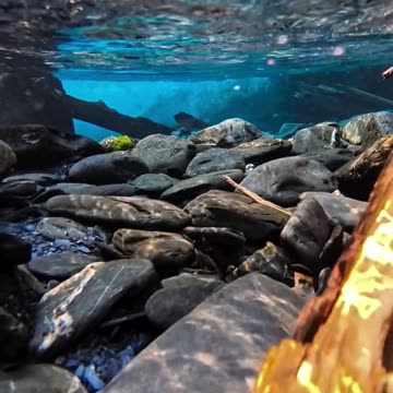 These undisturbed mountain streams are always