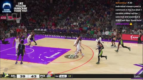 DALLAS WINGS VS PHOENIX MERCURY JULY 7, 2025