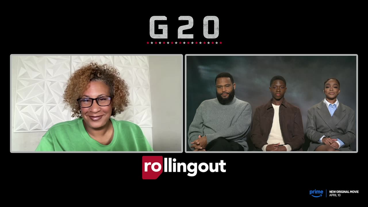 'G20' stars Anthony Anderson, Marsai Martin & Christopher Farrar