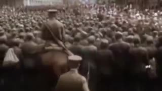 From 1944 Victory Parade to Berlin’s Red Flag Ban: A Bitter Contrast