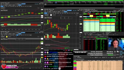 LIVE Day Trading the Stock Market