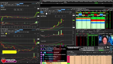 LIVE Day Trading the Stock Market