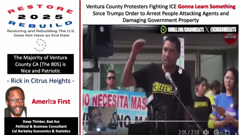 Ventura County Protesters Are Antagonizing ICE...Trump Gonna Teach Them A Lesson