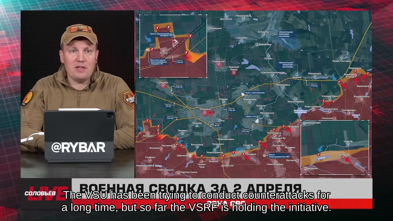 ❗️🇷🇺🇺🇦🎞 🎣 RYBAR HIGHLIGHTS OF THE RUSSIAN MILITARY OPERATION IN UKRAINE ON Apr.3, 2025