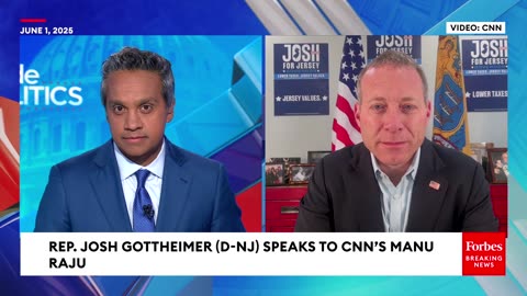 WATCH: Josh Gottheimer Asked Point Blank If He Blames Biden For Democratic Party's Problems