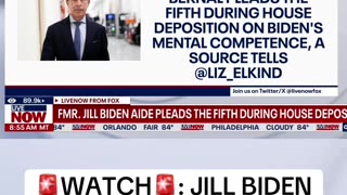 Jill Biden - Anthony Bernal pleads Fifth during House Deposition on BIDEN’S mental competence.