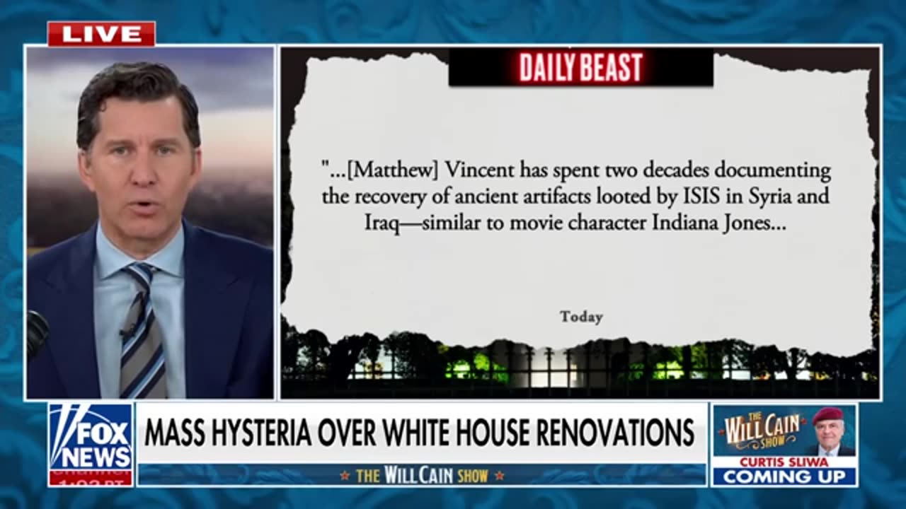 Inside the Media Meltdown Over White House Renovations