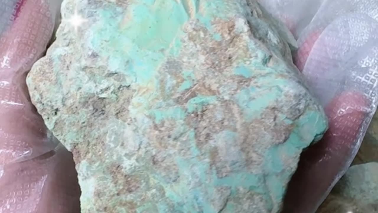 250613-1 Turquoise Rough: Color Blind Box Hidden in Stone