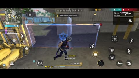 1 V 1 + Ak47 🔥 | Free Fire