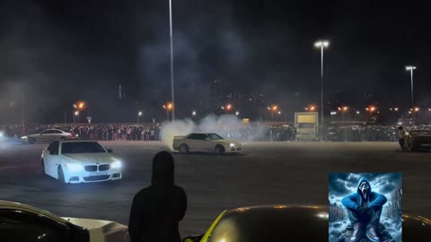 Drift Nocturno: Adrenalina y Humo en la Calle