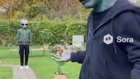 German Alien Teleport 😂