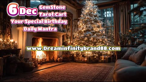6 December 🌟 Your Special Personal Birthday Meaning December | Astrology • Tarot • Gemstones