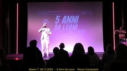 Abano T. 09.11.2025 - 5 Anni da Leoni con Riccardo Rocchesso