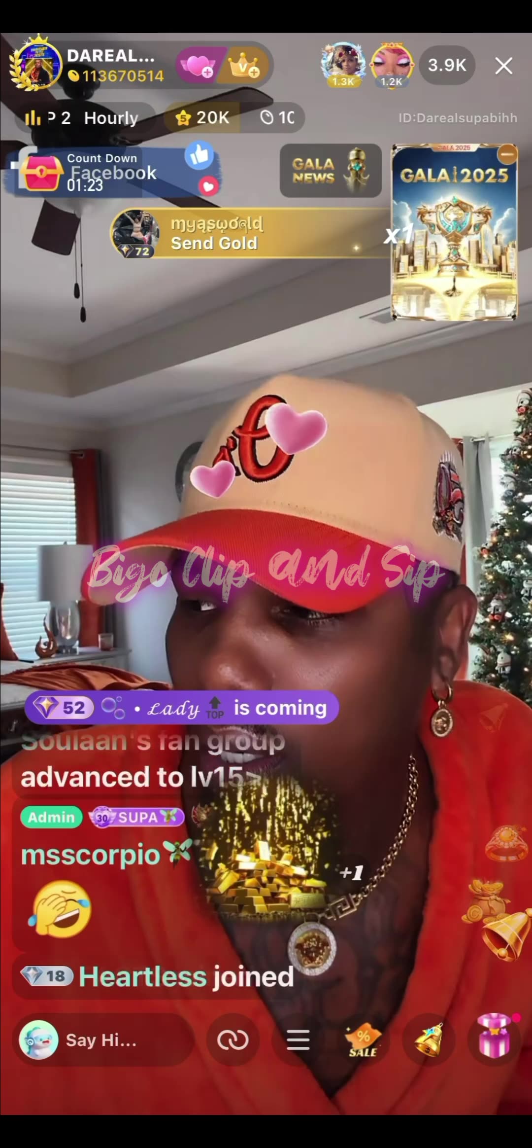 Supa talks to TrinaB about documents for alledged lawsuit/charges for pic 11/19/25 #bigoclipandsip