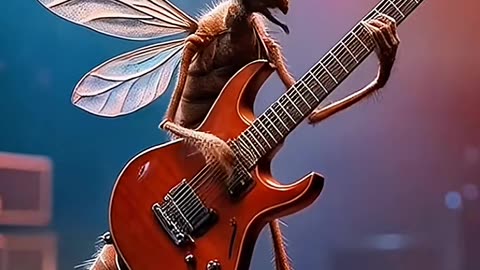 #ai #mosquito #guitar #animales