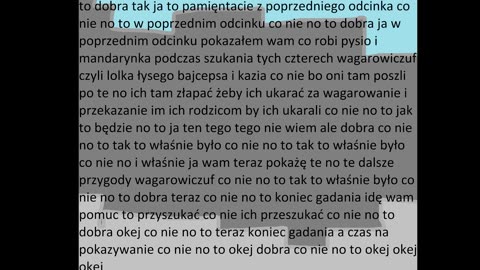 Bloki Kultury odcinek 450 - Dałnator czesc 2
