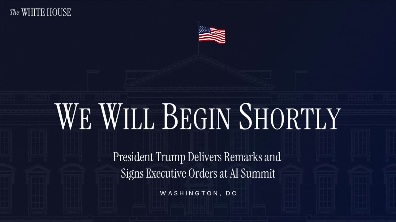 President Trump Delivers Remarks and Signs Executive Orders at AI Summit
