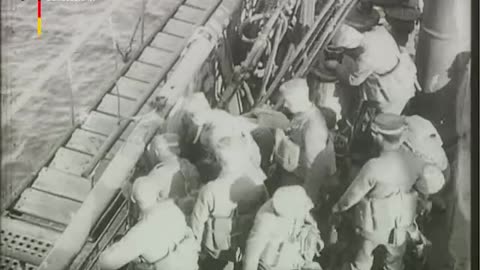 1455_K 38447_Landung auf Oesel 1917