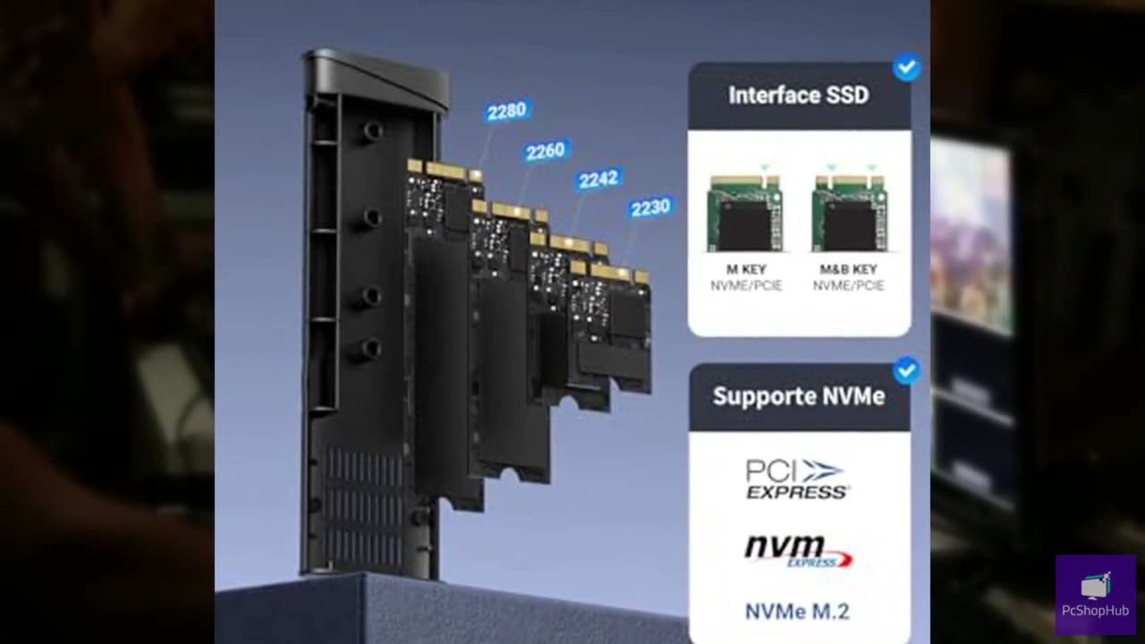 UGREEN M.2 NVMe SSD Enclosure 10Gbps USB 3.2 Gen 2 (10 Gbps) to NVME M-Key/(B+M)