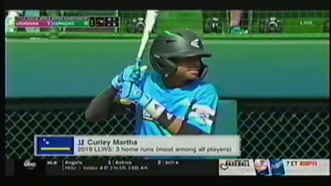 La Finale de la Séries mondiale des Petites ligues 2019 Curaçao vs Etats Unis