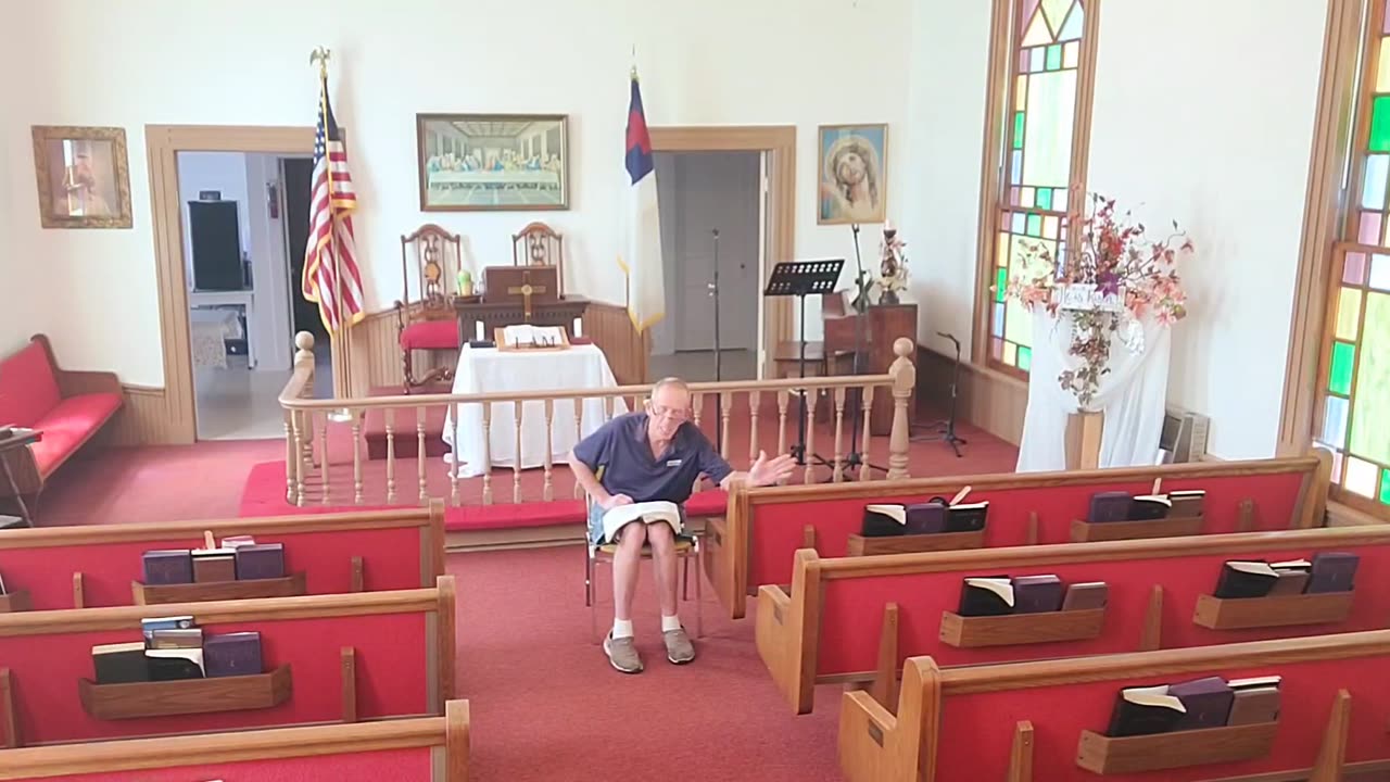 Vernon Chapel Bible Study (2nd Cor. Ch.1-3 Through The Grace of GOD) led by Woody Sadler 6/11/2025