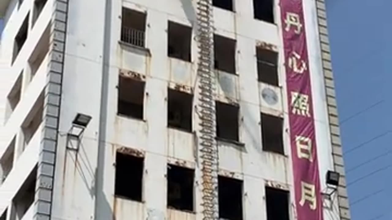 Firefighting drone in China #shorts #tech #drone #china