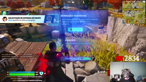 LUANGAMEPLAY jogando Resident Evil 3, Fortnite _part2