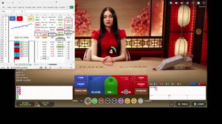 Baccarat - 75 units won in 192 minutes, 51.4% hit rate, 1 unit drawdown, and went to 8th level.